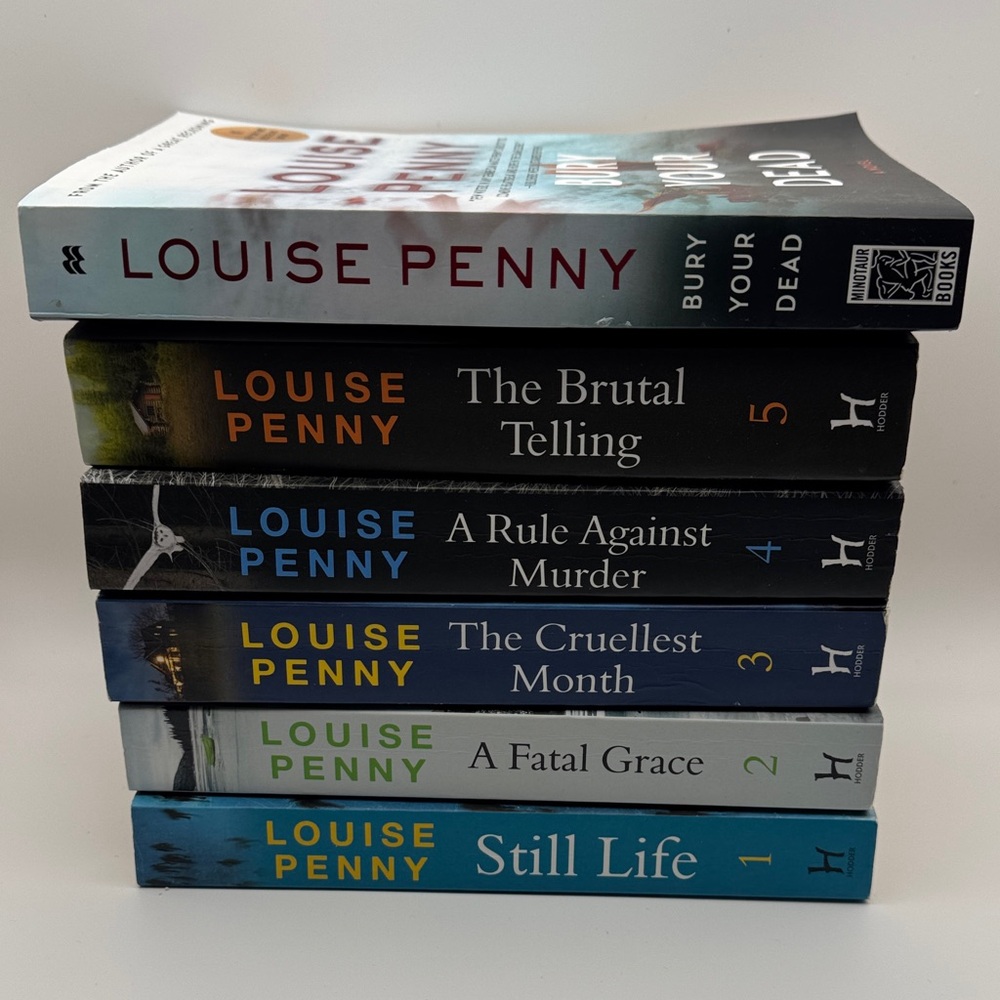 Louise Penny Book Set, a chief inspector GAMACHE mystery plus one more book